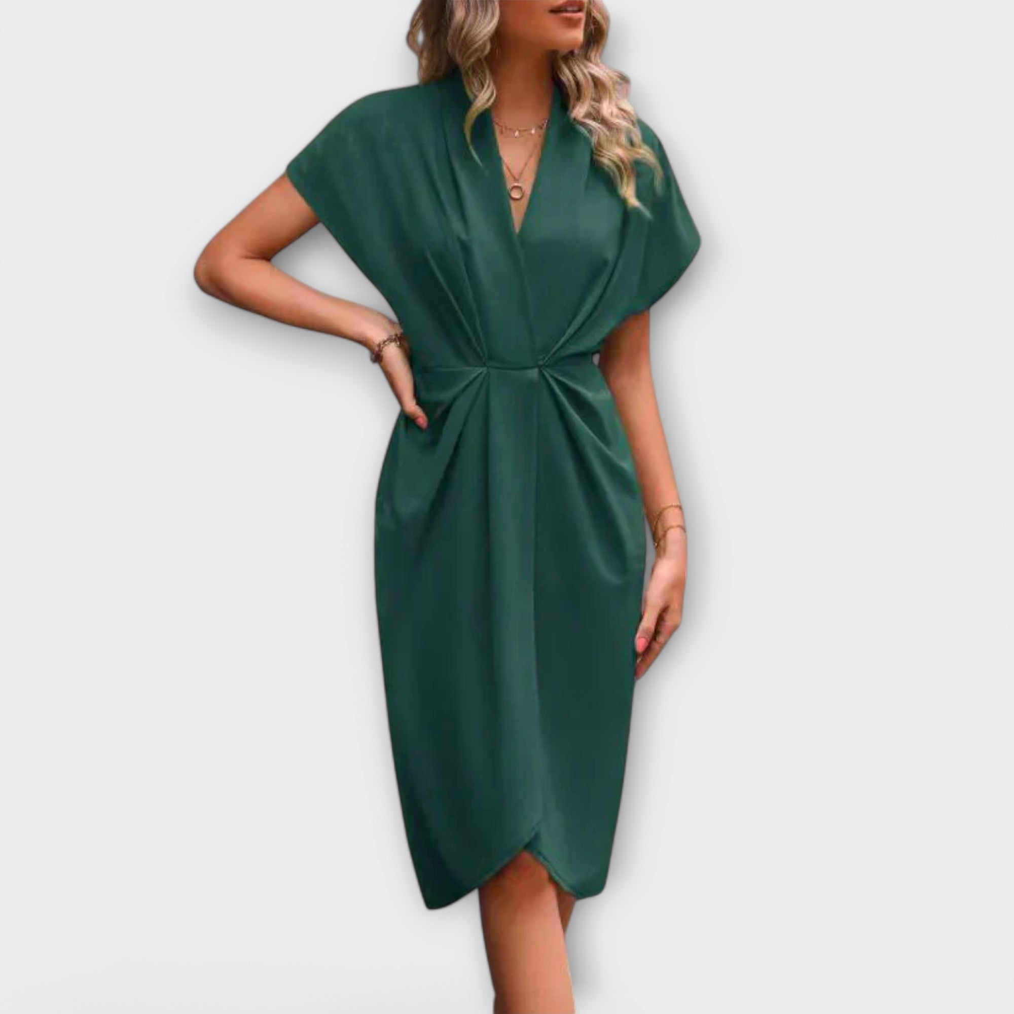 Blush & Bay™ | Midi Wrap Dress