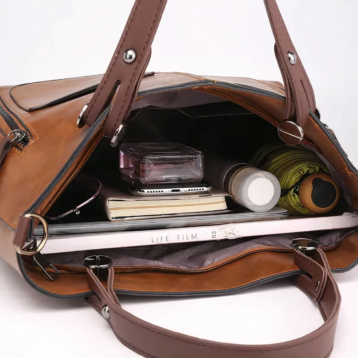 Thalia - Chic Leather Handbag