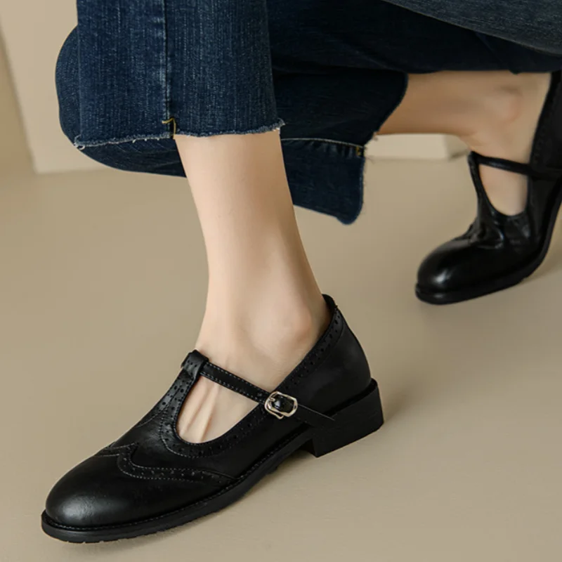 Blush&Bay™| Elegant T-Strap Mary Janes