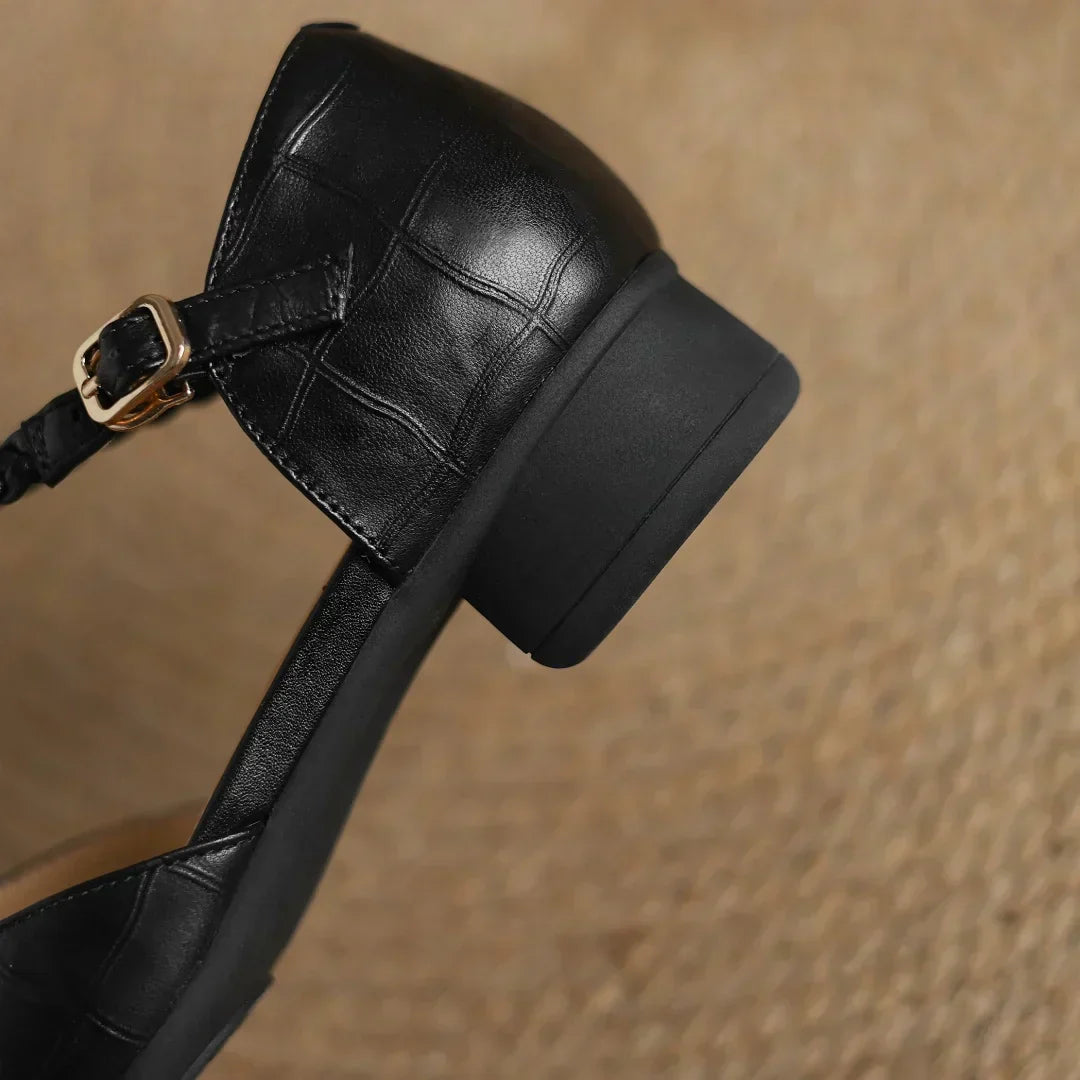 Blush&Bay™| Kepa Leather Mary Janes