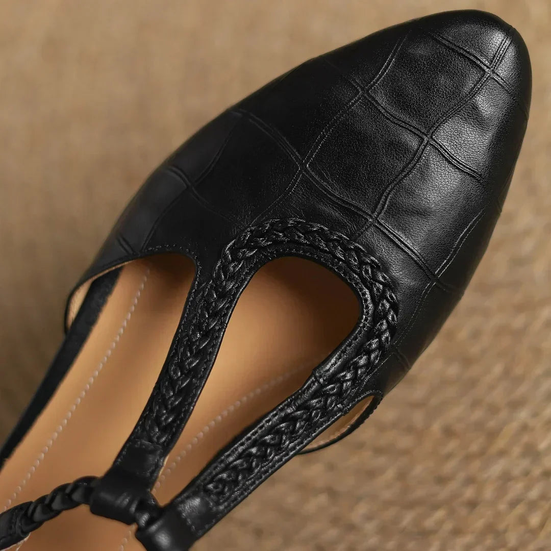 Blush&Bay™| Kepa Leather Mary Janes