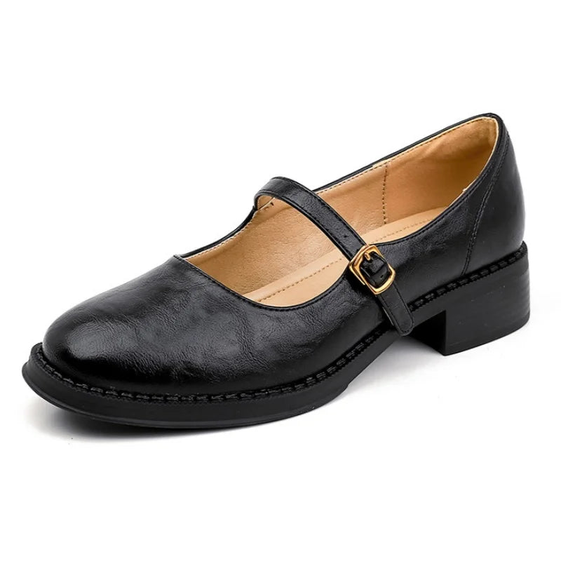 Blush&Bay™| Classic Comfort Mary Janes Made Of Leather
