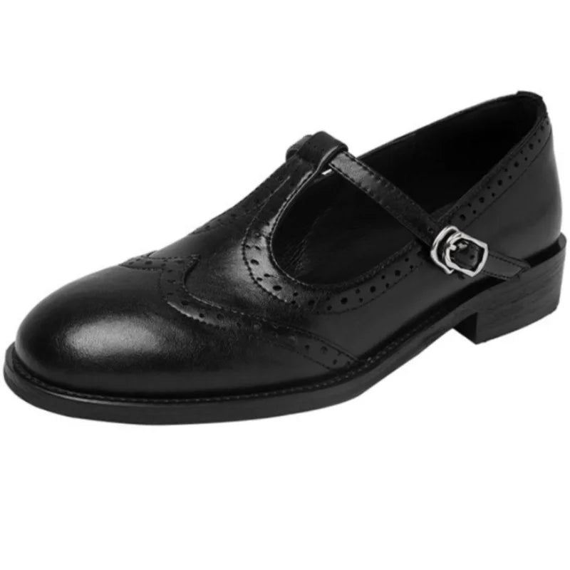 Blush&Bay™| Elegant T-Strap Mary Janes