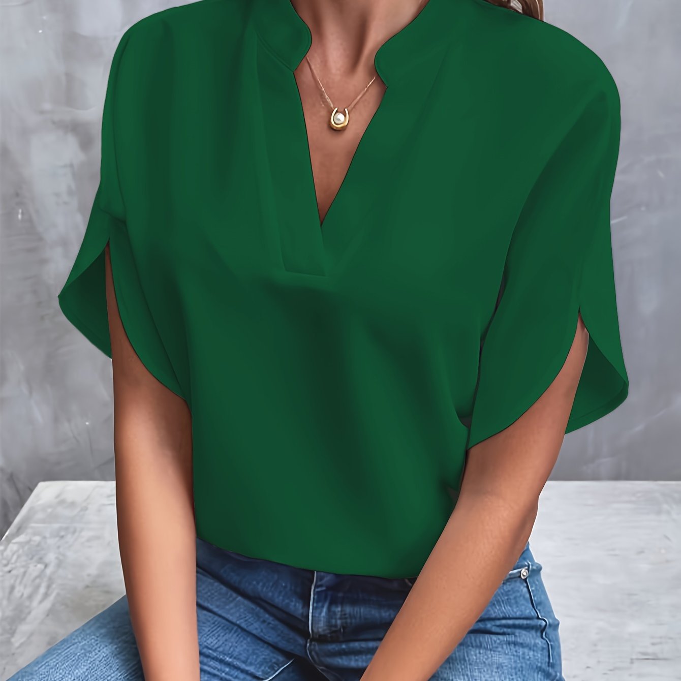 Blush & Bay™ | Luxurious Elegant Blouse