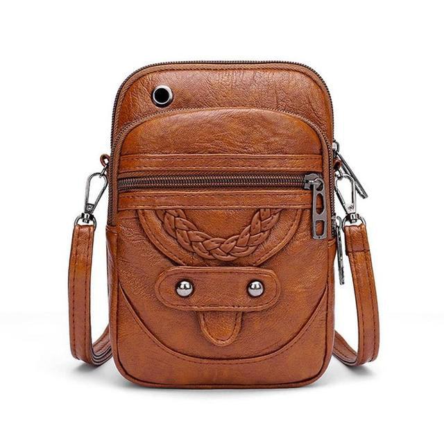 Carice - Retro Leather Handbag