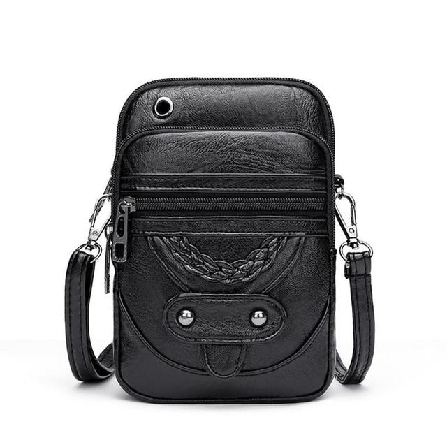Carice - Retro Leather Handbag