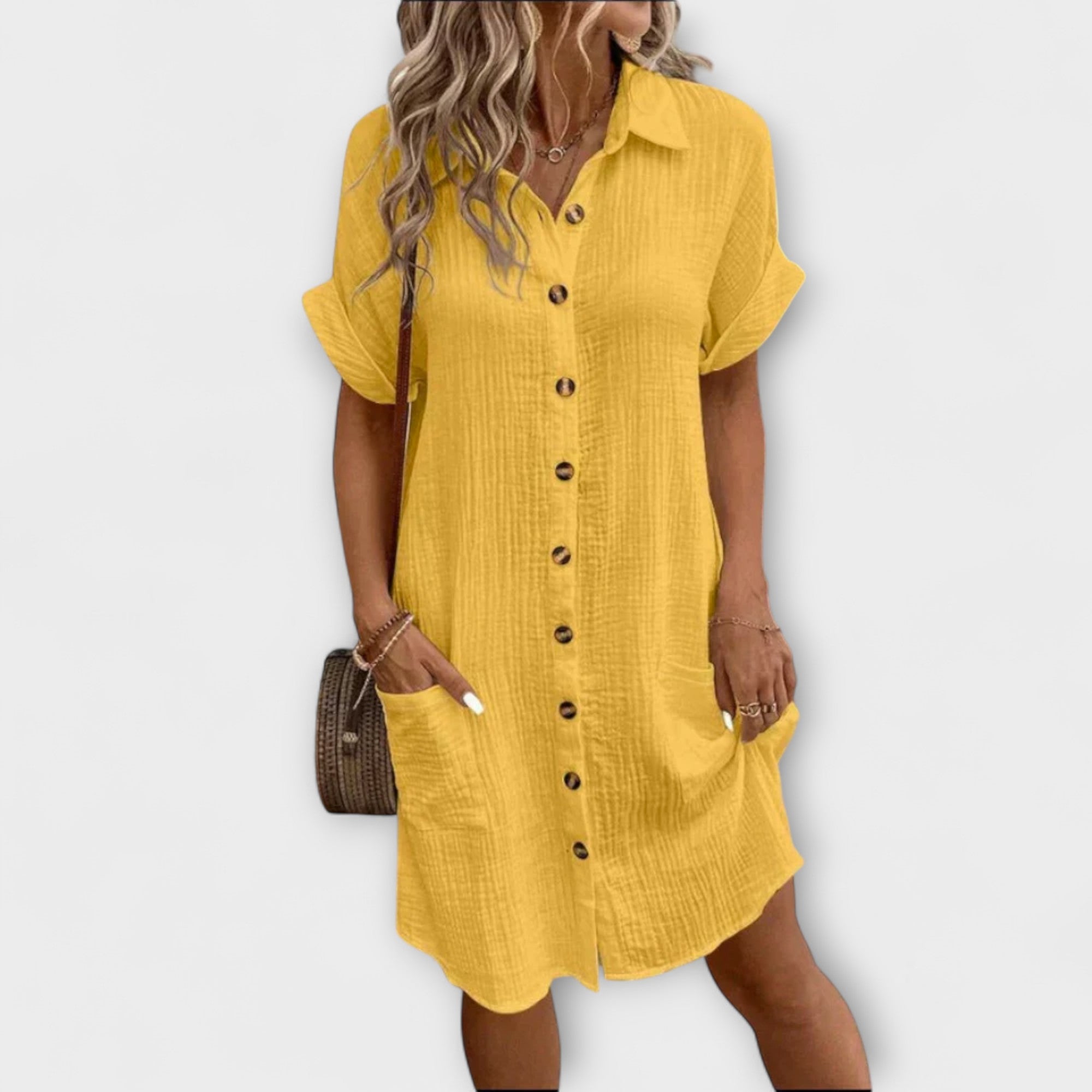 Blush & Bay™ | Classic Polo Casual Dress