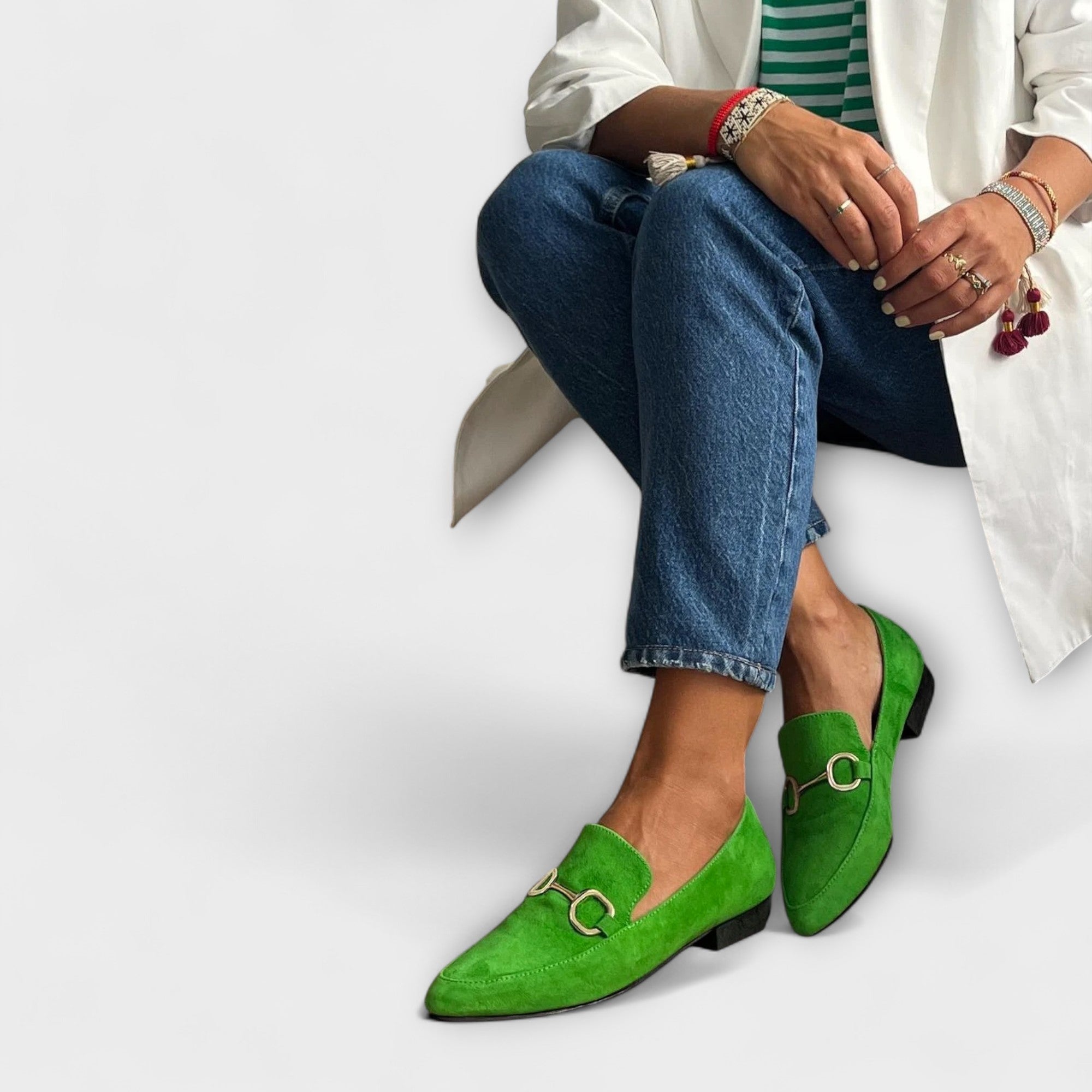 Kaia – Slip-On Ballet Flats with Pointed Toe