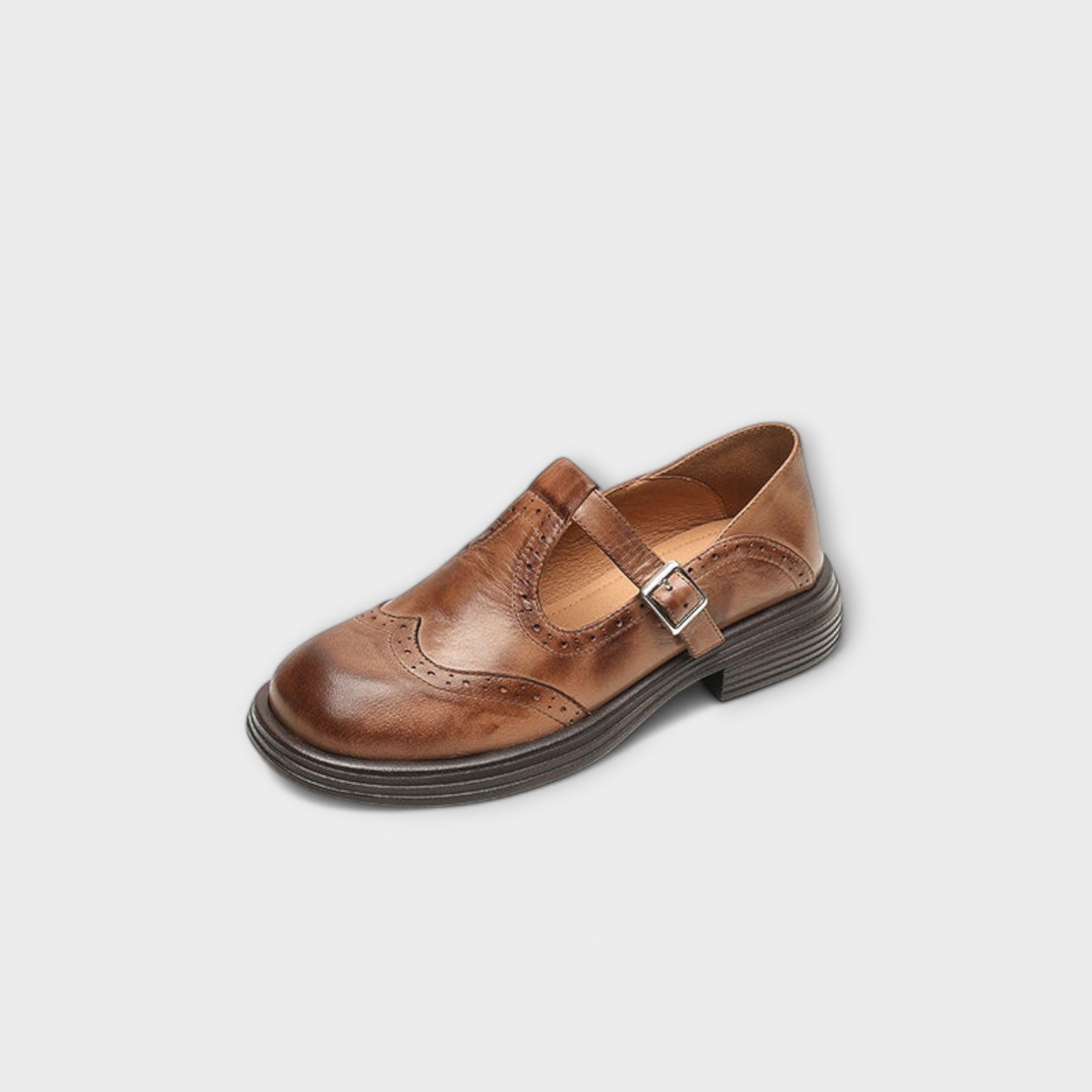 Mina - Elegant Leather Mary Janes