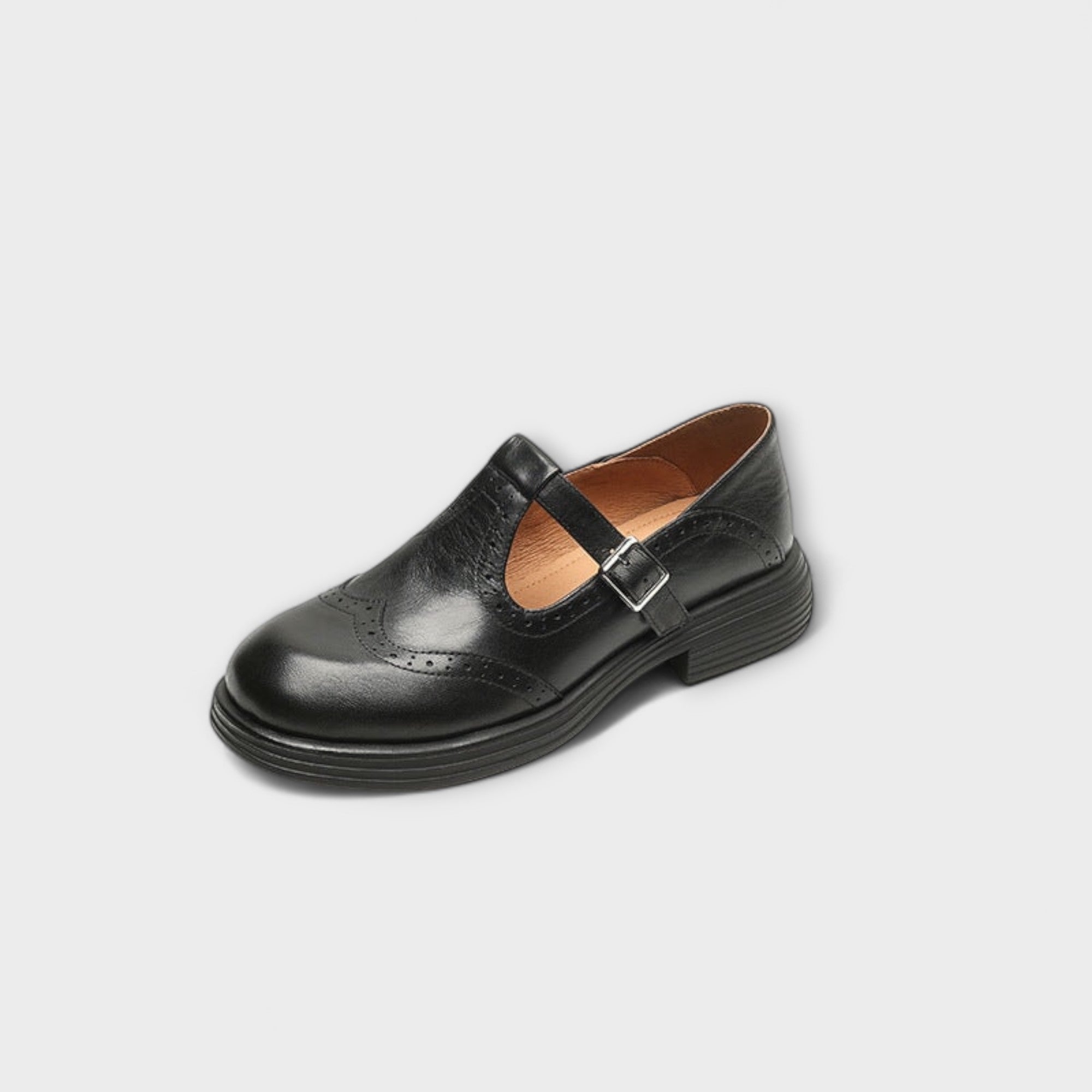 Mina - Elegant Leather Mary Janes