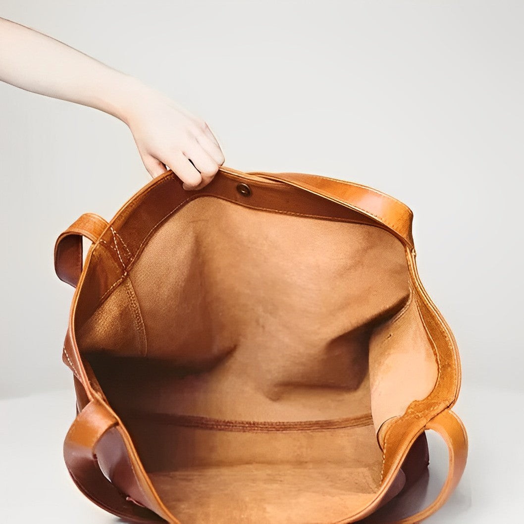Elara - Vintage Leather Handbag