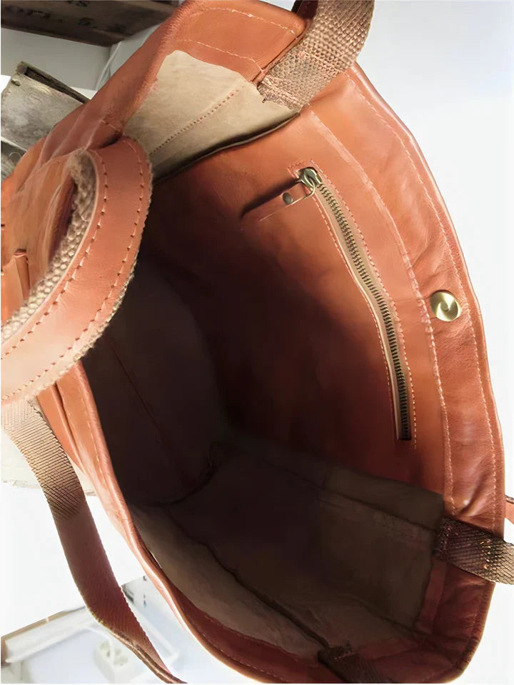 Elysia - Timeless Leather Carryall