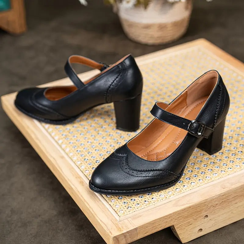 Aida | Orthopedic Leather Mary Jane